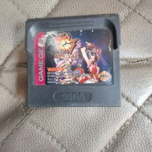 Sega game gear cartridge fatal fury