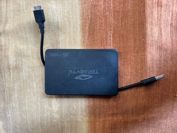 1TB portable hard disk for storage upgrade