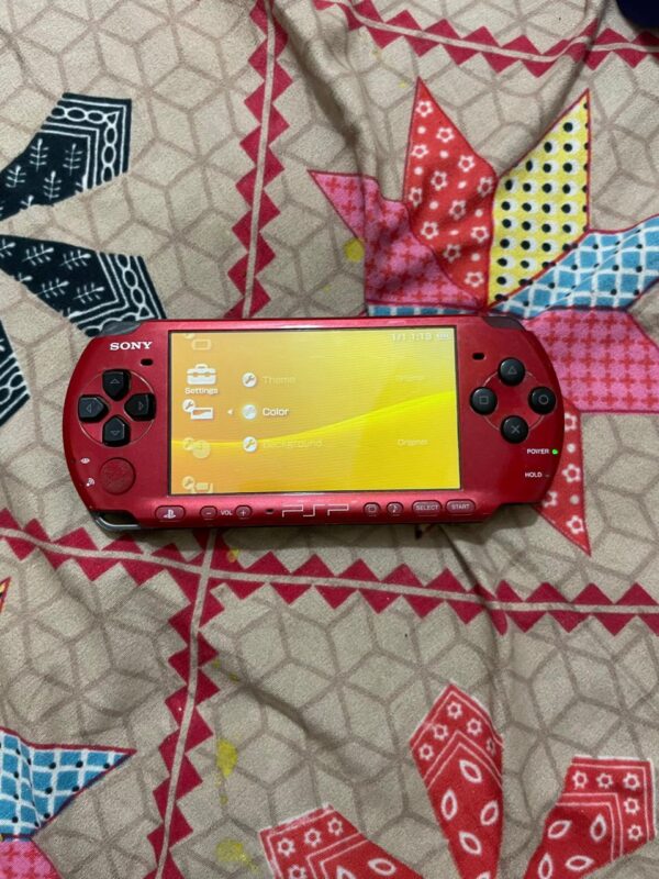 Sony psp 3004 red and black
