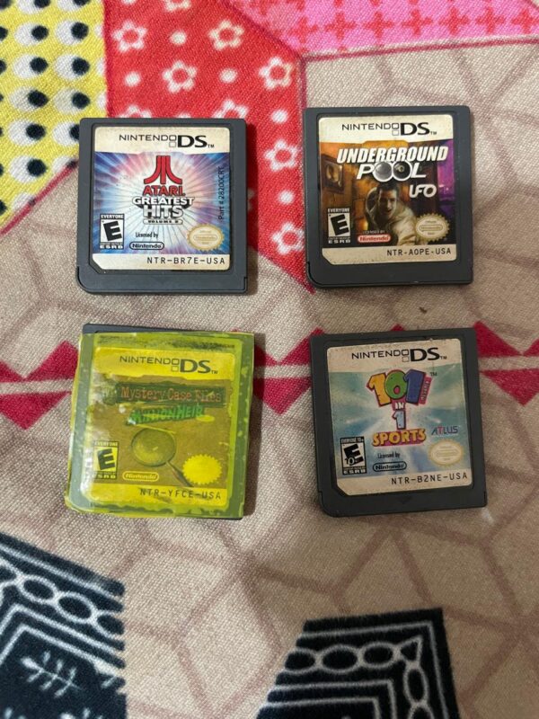 Ds games cartridges pack of 4
