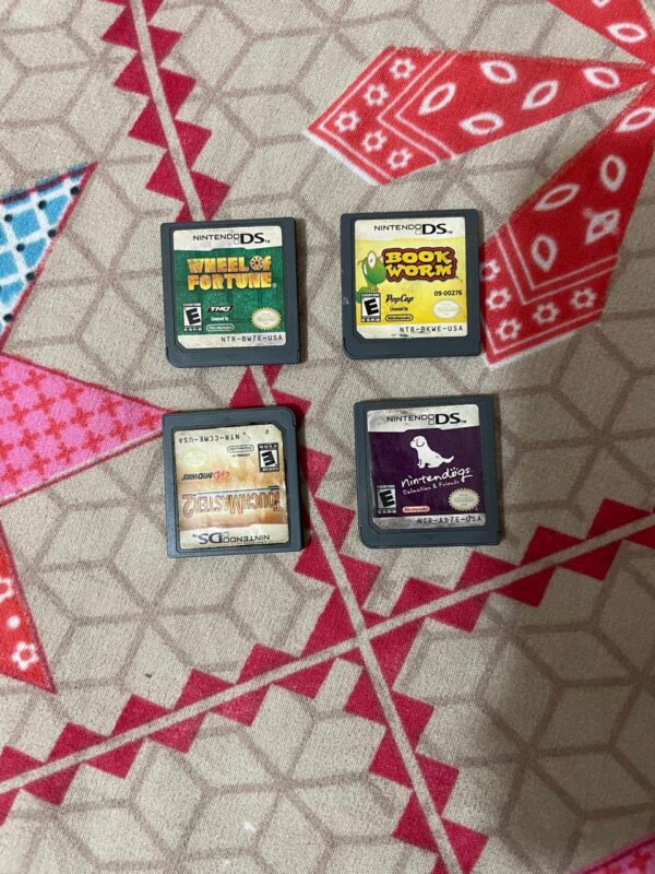 Nintendo ds games cartridges pack of 4
