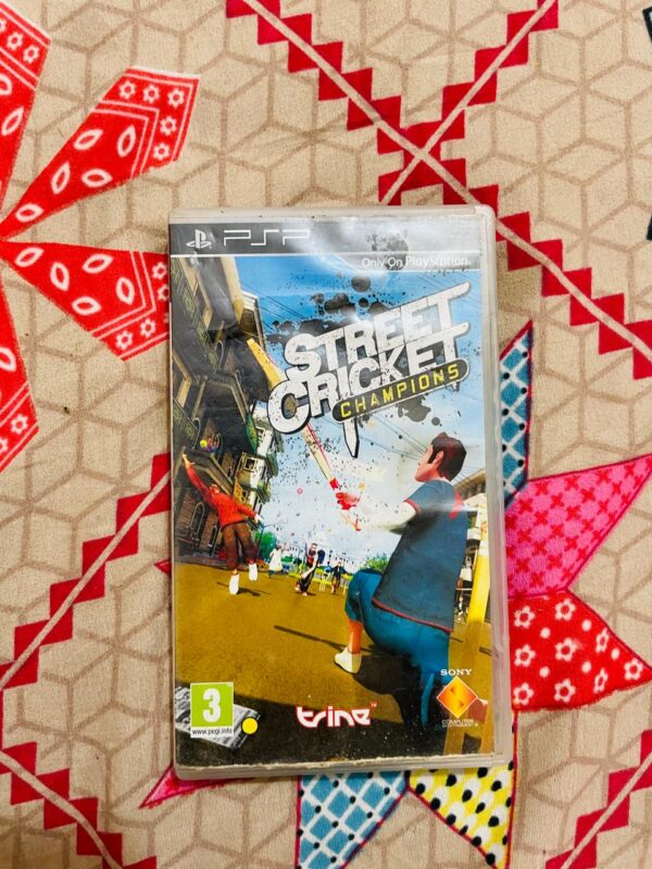 Psp umd street cricket champions