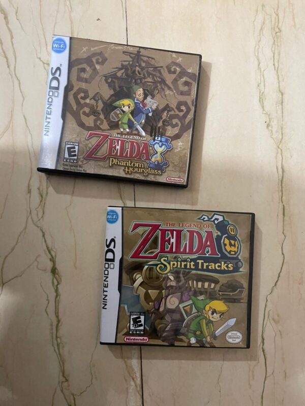 The legend of zelda cartridges for ds