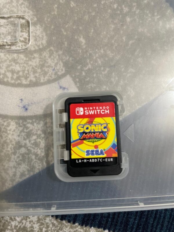 Sonic mania plus pre owned switch game