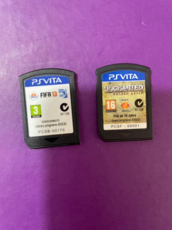 Ps vita pack of two games uncharted and fifa 13