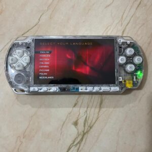 Custom Psp 3000 transparent with original charger